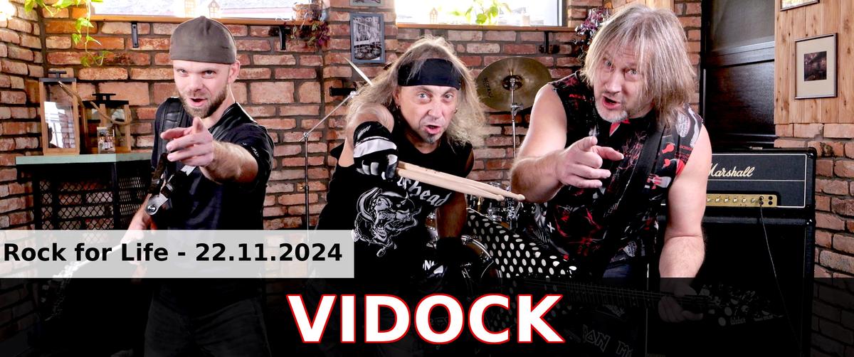 Pozvánka na Rock for Life – VIDOCK