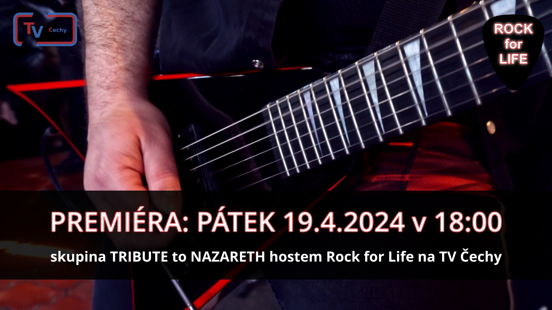 Tribute to Nazareth v Rock for Life již v pátek 19.4.2024
